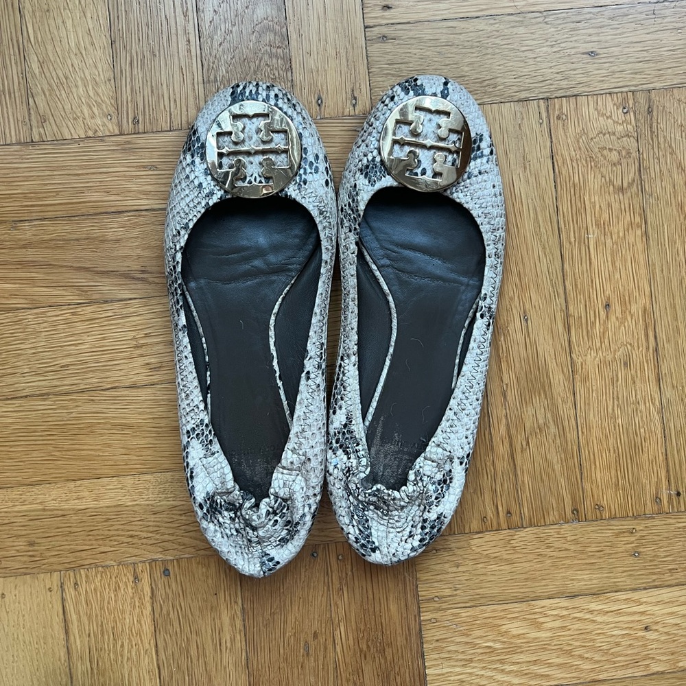TORY BURCH MINNIE TRAVEL BALLET FLAT